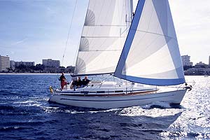 Bavaria 36 sailing yacht charter Greece