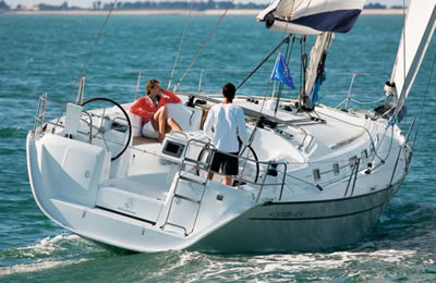 Cyclades 43.4 Beneteau bareboat sailing yacht charter Greece