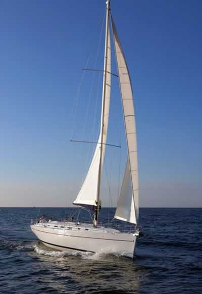 Cyclades 50.5 Beneteau bareboat sailing yacht charter Greece