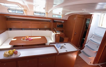 Cyclades 50.5 Beneteau bareboat sailing yacht charter Greece