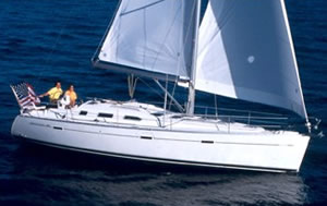 BENETEAU 393 sailing yacht charter Greece