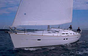 BENETEAU 423 sailing yacht charter Greece
