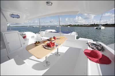 Catamaran charter Greece SALINA 48 Fountaine Pajot