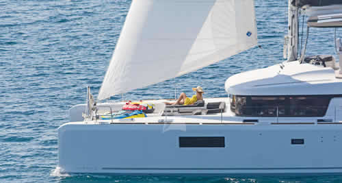 Summer Star Catamaran Lagoon 52F yacht charter Greece