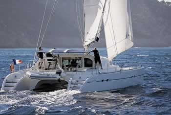 Catamaran charter Greece Lagoon 470