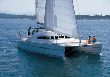 Catamaran charter Greece Lagoon 470