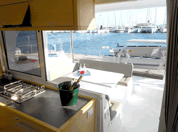 IPANEMA Catamaran Lagoon 400S2 charter Greece 