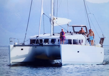 IPANEMA Catamaran Lagoon 400S2 charter Greece 