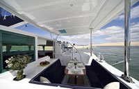 Lagoon 420 Hybrid Catamaran charter Greece