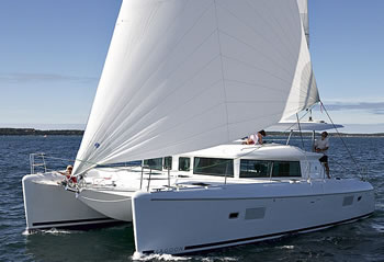 Lagoon 420 Hybrid Catamaran charter Greece