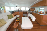 Lagoon 440 catamaran charter Greece