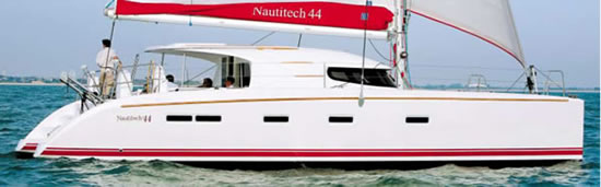 Nautitech 44 Catamaran charter Greece