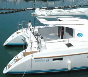 Catamaran charter Greece Nautitech 40