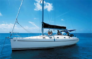 Harmony 42 sailing yacht charter Greece