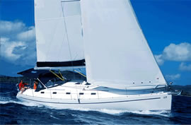 Harmony 47 sailing yacht charter Greece