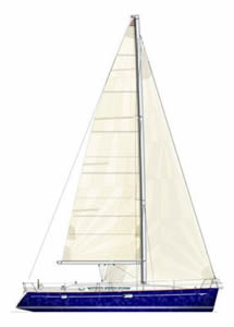 Plans Jeanneau Sun Odyssey 45 sailing yacht charter Greece