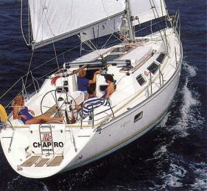 SUN DANCE 36 sailing yacht charter Greece