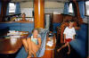 COMPOUND INTEREST Luxury crewed motor sailor charter Greece 