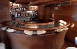 Aris Bar on Christina O Main Deck