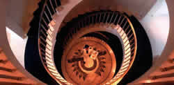 Atrium on Christina O Main Deck