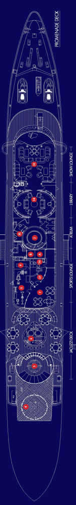 Promenade Deck Layout Christina O